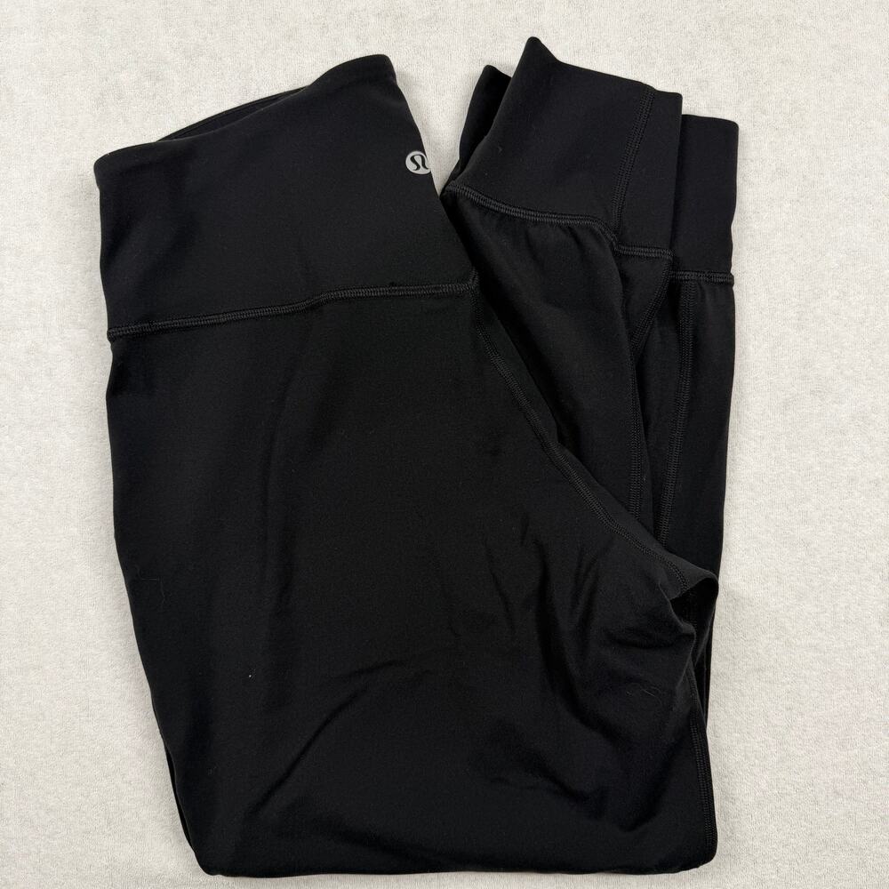 Lululemon Align Jogger Crop 23” Women’s Size 8 Black Nulu High Rise